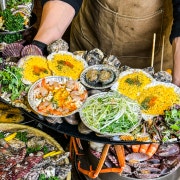 명품조개구이 치즈o/치즈x 메뉴 사진(네이버)