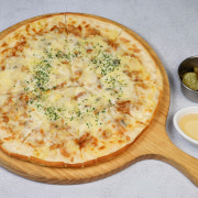 고르곤졸라 피자 메뉴 사진(네이버)