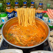 자가제면 칼국수 사리 메뉴 사진(네이버)