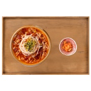 김치 유부우동 메뉴 사진(네이버)
