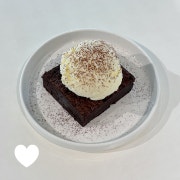 브라우니&아이스크림 메뉴 사진(네이버)