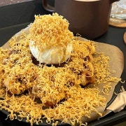 브라운치즈크로플 메뉴 사진(네이버)