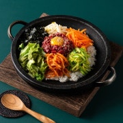 한우돌판비빔밥 메뉴 사진(네이버)