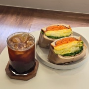 당근라페샌드 메뉴 사진(네이버)