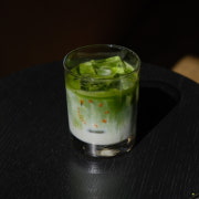 말차 라떼 메뉴 사진(네이버)
