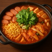 부대찌개 메뉴 사진(네이버)