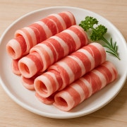 우삼겹 메뉴 사진(네이버)