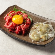 1++한우육회&타코와사비 메뉴 사진(네이버)