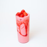 딸기 스무디 (ICE) 메뉴 사진(네이버)