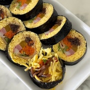 키토김밥 메뉴 사진(네이버)