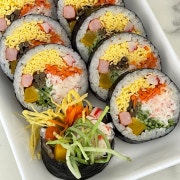 크래미김밥 메뉴 사진(네이버)
