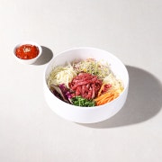 1++ 한우육회비빔밥 메뉴 사진(네이버)