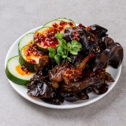 사천식오이목이냉채 메뉴 사진(네이버)