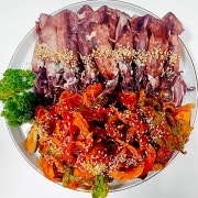 총알오징어초무침 메뉴 사진(네이버)