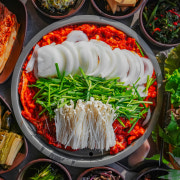 生 오리불고기 (양념) 메뉴 사진(네이버)