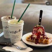 😍라즈베리와플+바닐라아이스크림😍 메뉴 사진(네이버)
