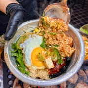 꽁보리비빔밥 메뉴 사진(네이버)