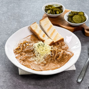 치킨 브라운 크림 파스타 메뉴 사진(네이버)