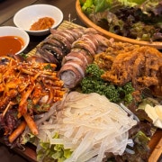 산 오징어세트 메뉴 사진(네이버)