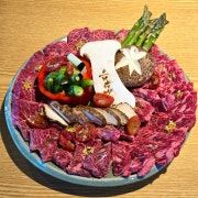 한우 특 생갈빗살모듬 메뉴 사진(네이버)