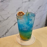블루레몬에이드(ice only) 메뉴 사진(네이버)