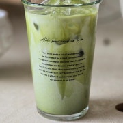 말차라떼 메뉴 사진(네이버)