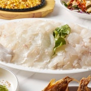 광어+우럭 메뉴 사진(네이버)