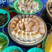 통영 굴보쌈(계절메뉴) 메뉴 사진(네이버)