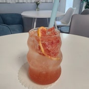 수제자몽에이드 메뉴 사진(네이버)