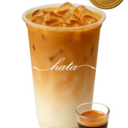 ICE 로얄밀크티 라떼(샷 추가) 메뉴 사진(네이버)