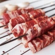 오리지날양꼬치 200g 메뉴 사진(네이버)