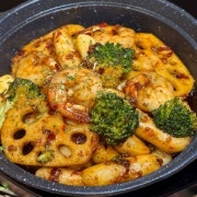마라새우감바스 메뉴 사진(네이버)