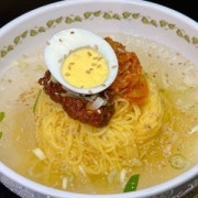 냉옥수수국수 메뉴 사진(네이버)