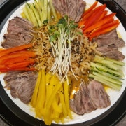 냉수육 메뉴 사진(네이버)