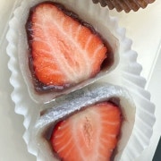 여름딸기모찌 메뉴 사진(네이버)