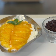 망고빙수 / 시즌메뉴 메뉴 사진(네이버)