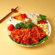 생오리 양념주물럭 한마리 메뉴 사진(네이버)