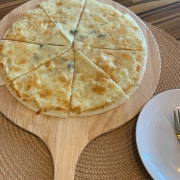고르곤졸라 피자 메뉴 사진(네이버)