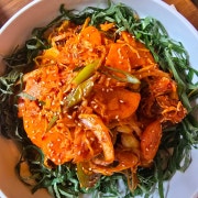 골뱅이 소면 무침 메뉴 사진(네이버)