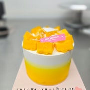 순우유 생망고 케이크 미니 메뉴 사진(네이버)