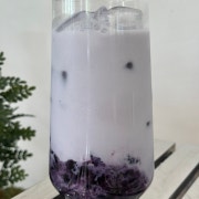 블루베리라떼 메뉴 사진(네이버)