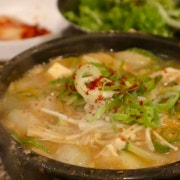 양지된장찌개 메뉴 사진(네이버)