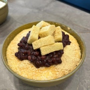 인절미빙수 메뉴 사진(네이버)