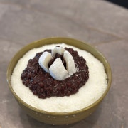 눈꽃팥빙수 메뉴 사진(네이버)