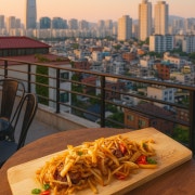 페퍼&갈릭 통삼겹바베큐 메뉴 사진(네이버)