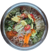 1인 모둠물회 메뉴 사진(네이버)