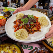 골뱅이 쫄면 메뉴 사진(네이버)