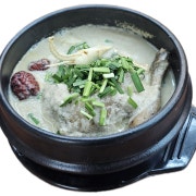 엄나무 들깨삼계탕 메뉴 사진(네이버)