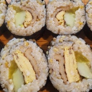 잡곡김밥 메뉴 사진(네이버)