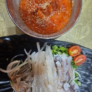 (New) 산오징어 회 메뉴 사진(네이버)